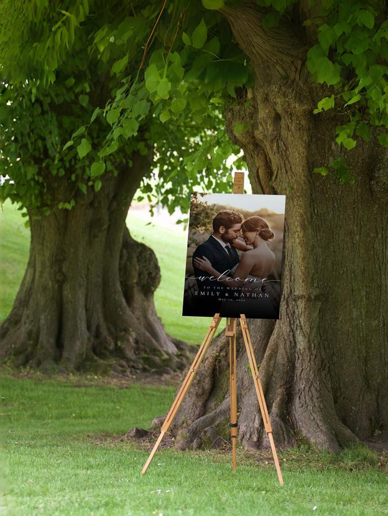 Wedding Display Boards with Customizable Photos